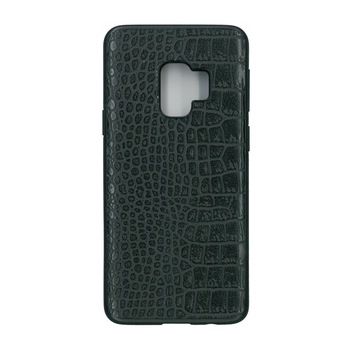Husa spate compacta, hand-made, Nuoku Royal, pentru Samsung Galaxy S9, negru Husa spate compacta, hand-made, Nuoku Royal, pentru Samsung Galaxy S9, negru