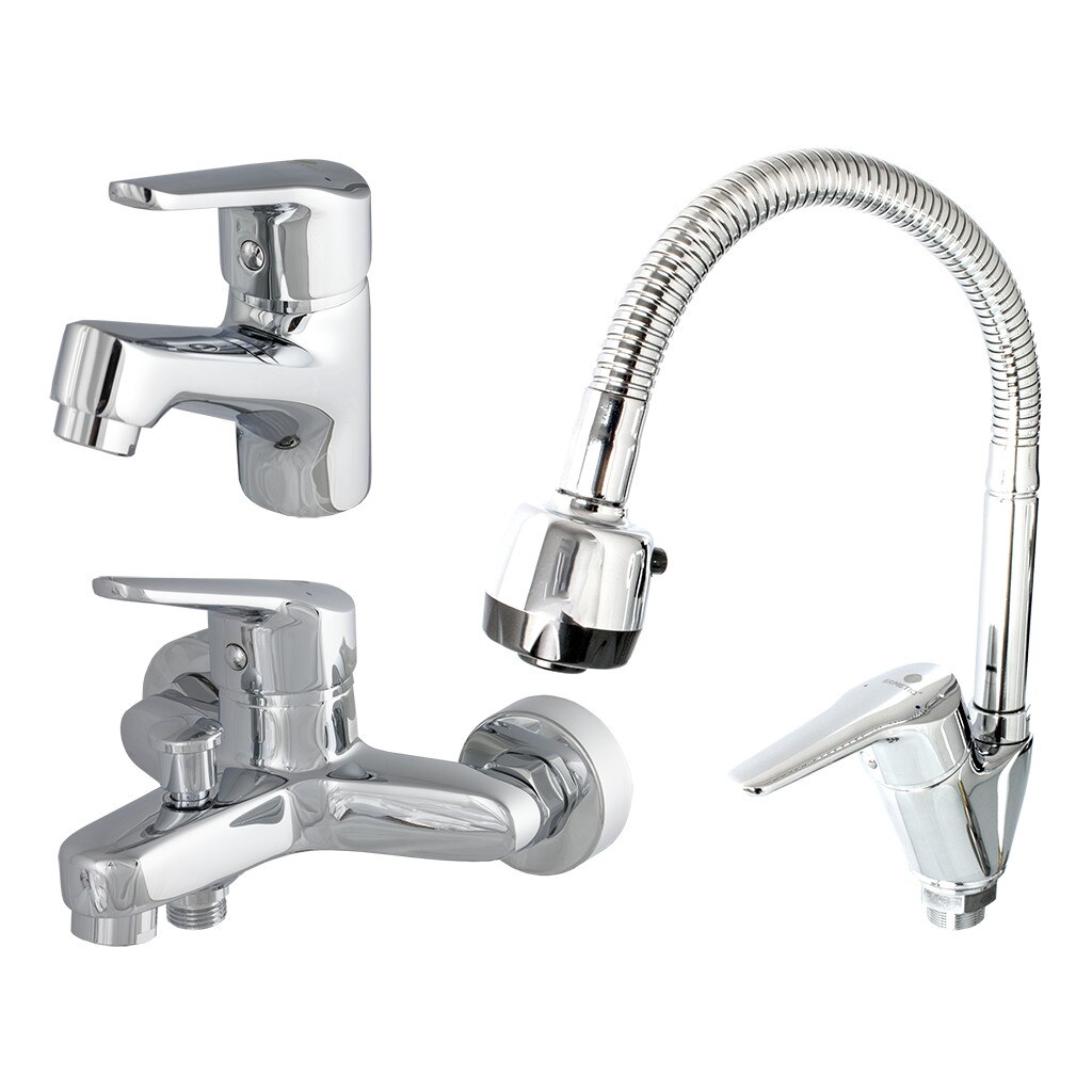 Set 3 baterii Ermetiq bucatarie, lavoar, cada 1/841