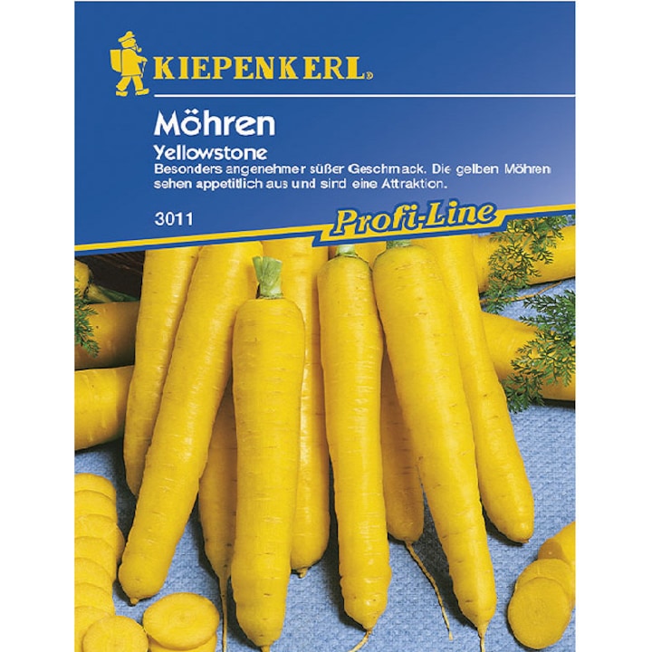 Seminte de Morcov Galben Yellowstone F1, plic de 400 seminte