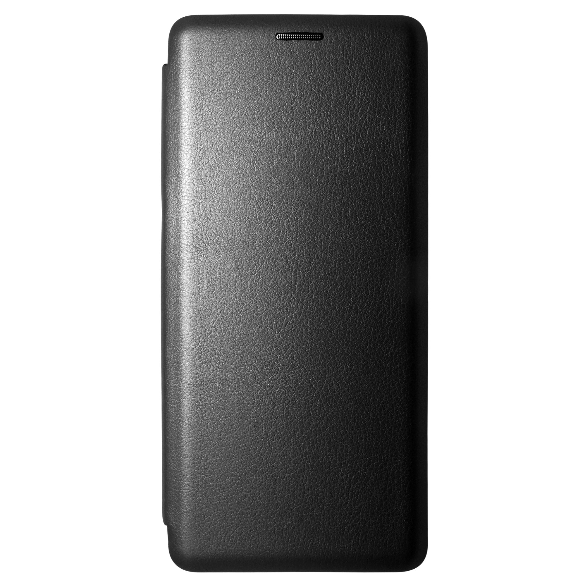Husa tip carte cu stand Forcell Elegance neagra pentru Samsung Galaxy A6 Plus 2018