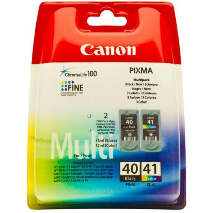 Karton Canon PG-40 + CL-41 Multipack