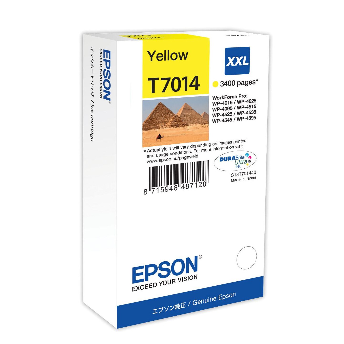 Cartus Epson T7014 Galben