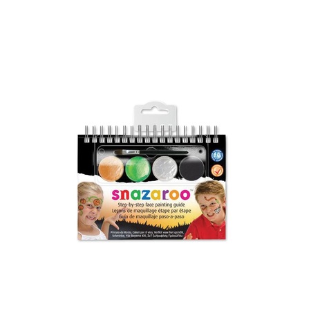 Комплект бои за лице Snazaroo, 4 цвята, ВАР - eMAG.bg