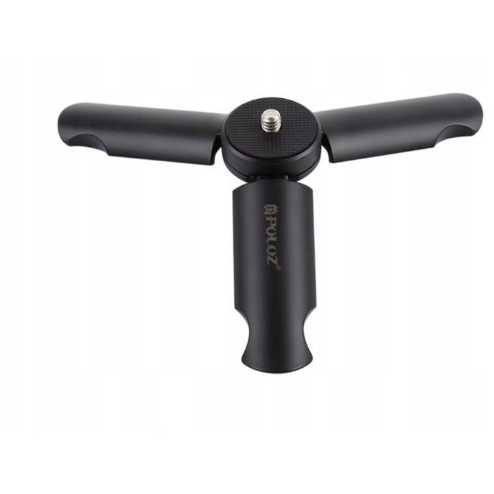 Mini trepied pentru camera PULUZ, 1/4", Negru