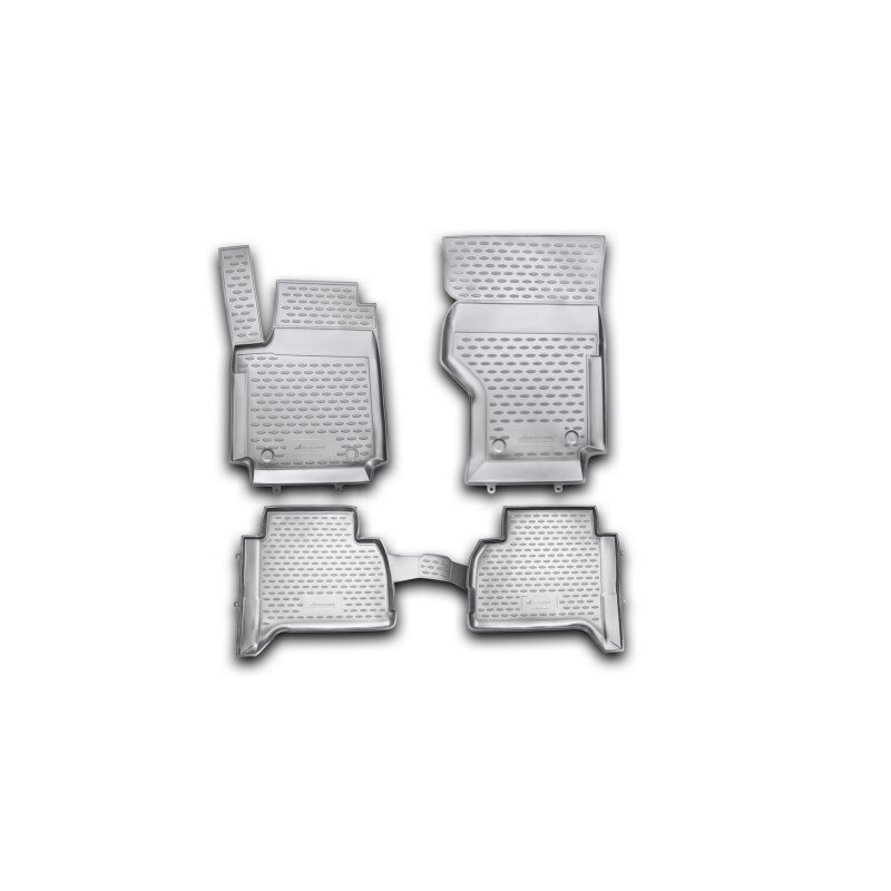 Set covorase negre tip tavita Premium, compatibil VW Caddy 10/2007-2014