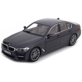 Macheta Auto, BMW, Seria 5, G30, 1:18, Gri Inchis Macheta Auto, BMW, Seria 5, G30, 1:18, Gri Inchis