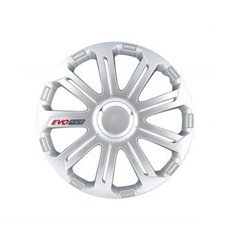 Set 4 Capace Roti Auto 16 Inch Argo Evo Race, Argintiu Set 4 Capace Roti Auto 16 Inch Argo Evo Race, Argintiu