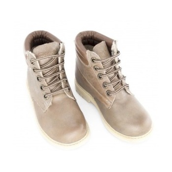 Ghete copii piele Tino 2348 maro Ghete copii piele Tino 2348 maro