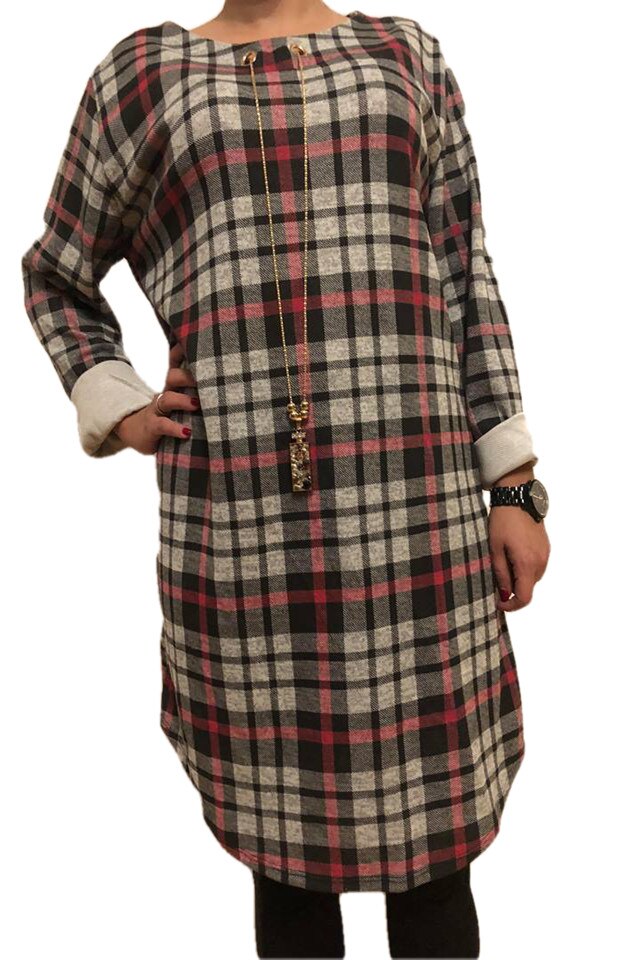 Bluza Lunga Caro, Vibes & Style, Caro, Marime Universala