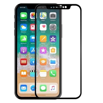 Folie sticla iPhone XR 5D Full Face Neagra Folie sticla iPhone XR 5D Full Face Neagra