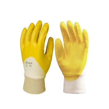 Manusi cu nitril pentru uz general, EP, galbena, setul include 10 perechi Manusi cu nitril pentru uz general, EP, galbena, setul include 10 perechi