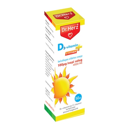 Dr Herz D Vitamin Csepp 50 Ml Emag Hu