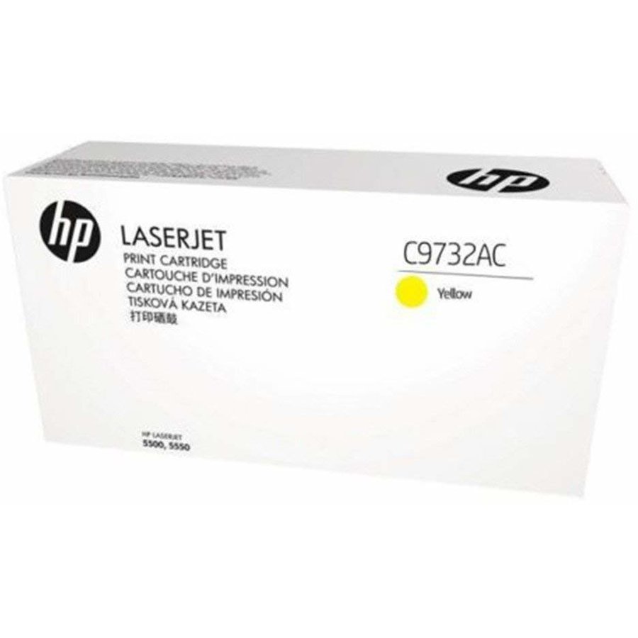 Cartus toner original HP C9732AC 12000 pagini galben