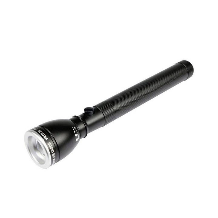 LED фенер, Yato YT-08575, CREE XPE 3W, 100lm, 2xAA, алуминий, IP64