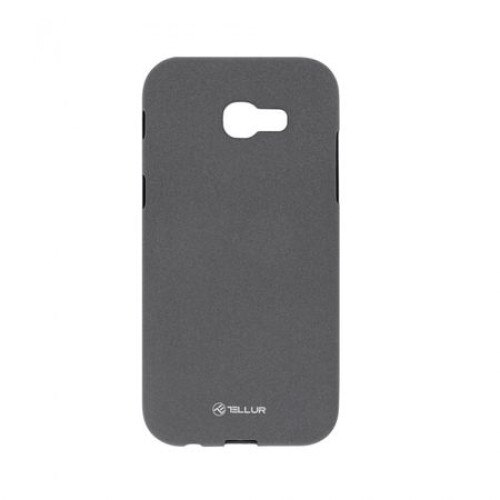 Husa Tellur Sand silicon pentru Samsung A5 2017, Grey