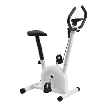 Bicicleta de camera HTSN-3932, pro.tec, 90 x 38 x 103 cm, 100 kg, otel/plastic, cu LCD, alb Bicicleta de camera HTSN-3932, pro.tec, 90 x 38 x 103 cm, 100 kg, otel/plastic, cu LCD, alb