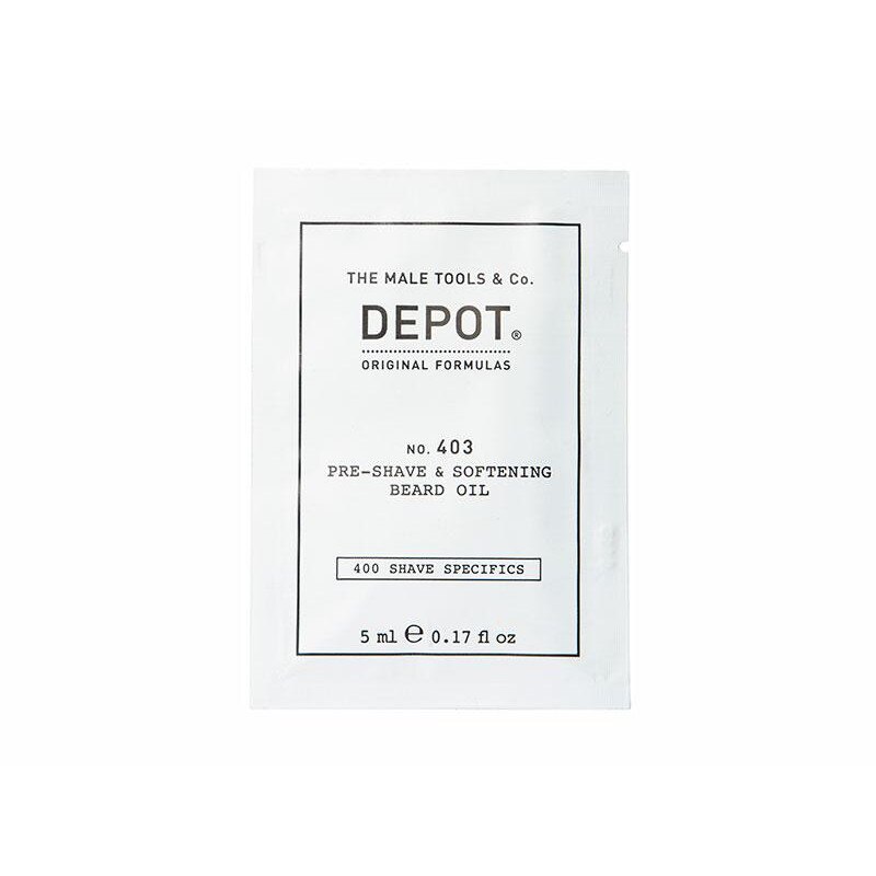 Ulei de barba pentru inmuierea barbii Depot nr.403 5ml