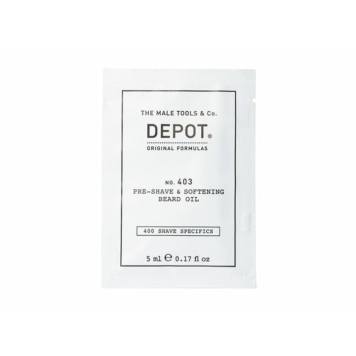 Ulei de barba pentru inmuierea barbii Depot nr.403 5ml
