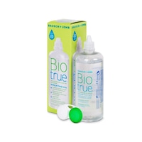 Solutie pentru intretinerea lentilelor de contact, Biotrue 360 ml cu suport