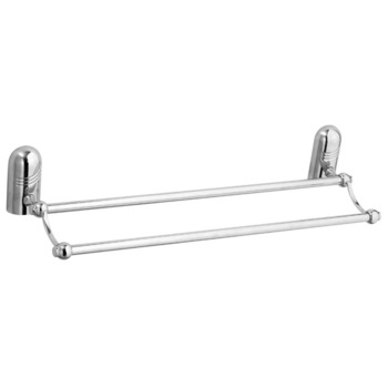 Suport prosop baie Lider, tip bara, dublu, 48.5 x 13 x 8 cm Suport prosop baie Lider, tip bara, dublu, 48.5 x 13 x 8 cm