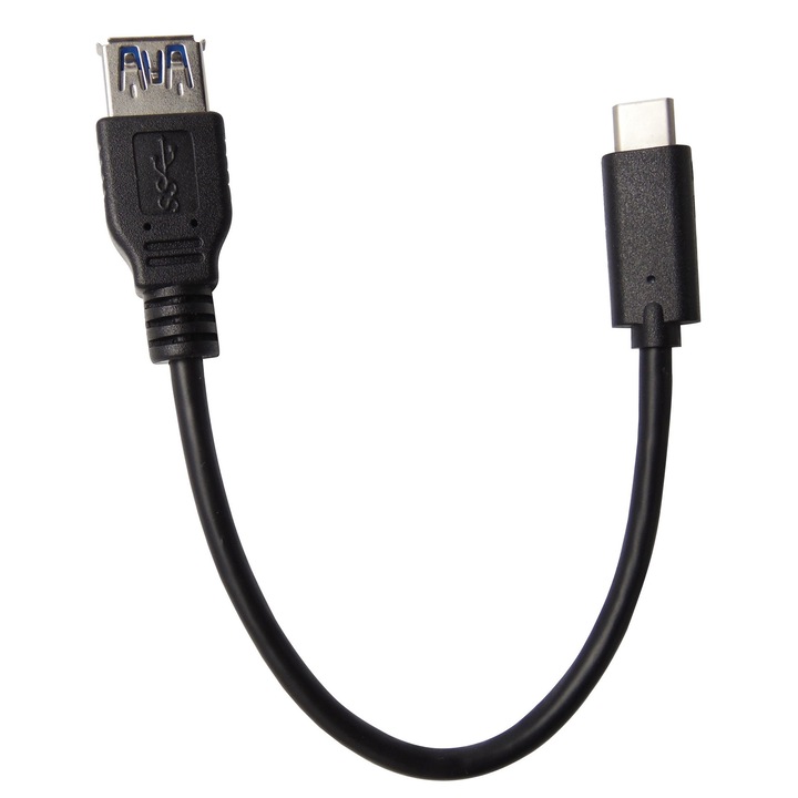Cablu adaptor OTG USB A mama la USB Type-C