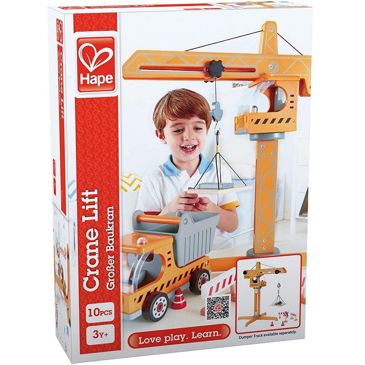 Комплект за игра Hape, Жерав