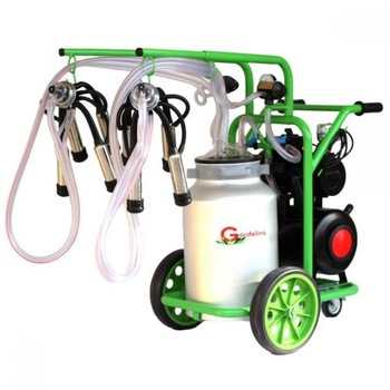 Mulgatoare Gardelina T240 Aluminiu 40L, pahare ALUMINIU, 16-20 bovine / h, 2 posturi, 180l/min, 550W Mulgatoare Gardelina T240 Aluminiu 40L, pahare ALUMINIU, 16-20 bovine / h, 2 posturi, 180l/min, 550W