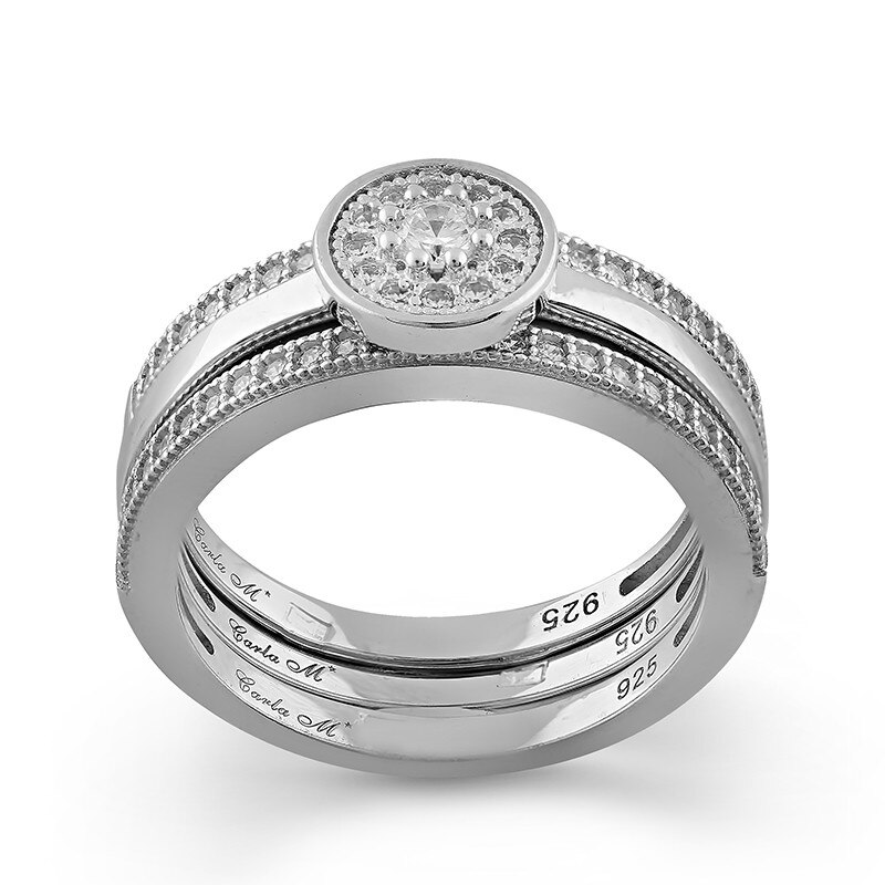 Inel Carla M* Argint 925 CZ, 52 O11233RW