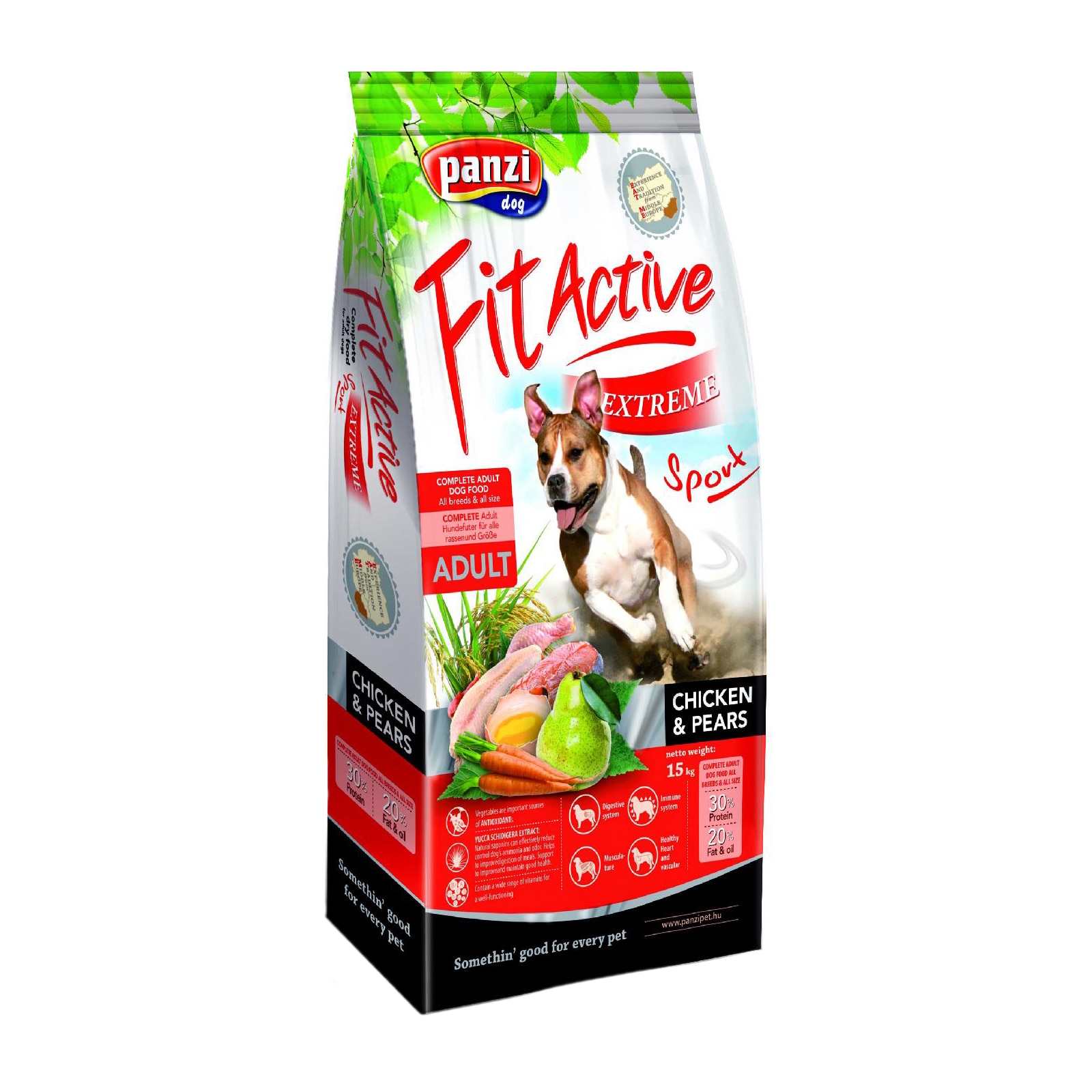 Hrana uscata pentru caini Fit Active Premium Extreme Sport, 15kg