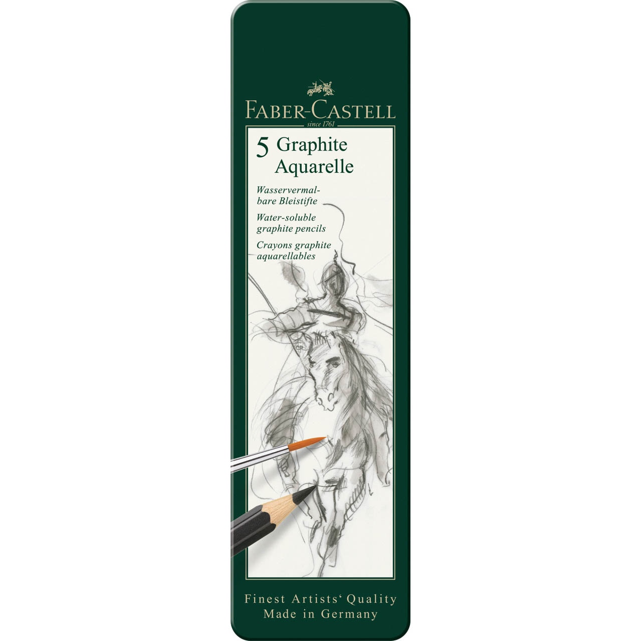 Set Faber-Castell 5 buc Graphite pencil aquarelle