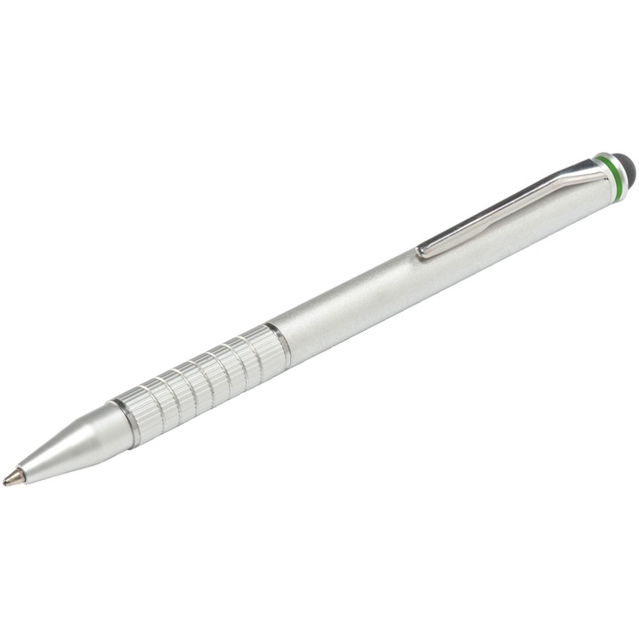 Leitz Stylus 2 az 1-ben érintőképernyős toll, ezüst