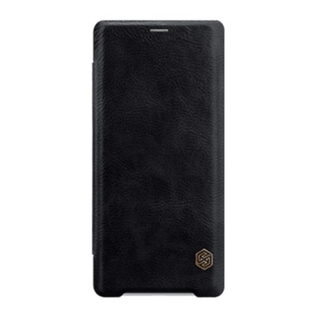 Husa tip carte Nillkin Qin pentru Sony Xperia XZ3, negru Husa tip carte Nillkin Qin pentru Sony Xperia XZ3, negru