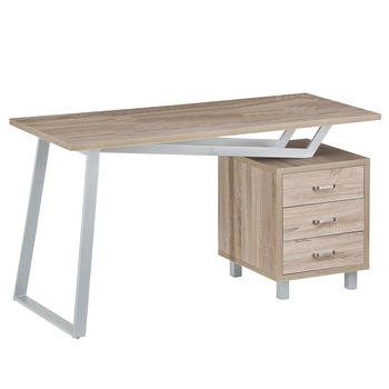 Birou Kring Future, lemn/metal, 140x60x76 cm, stejar Birou Kring Future, lemn/metal, 140x60x76 cm, stejar