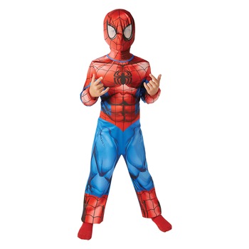 Costum SpiderMan Ultimate, marime L, 7-8 ani, Rubies Costum SpiderMan Ultimate, marime L, 7-8 ani, Rubies