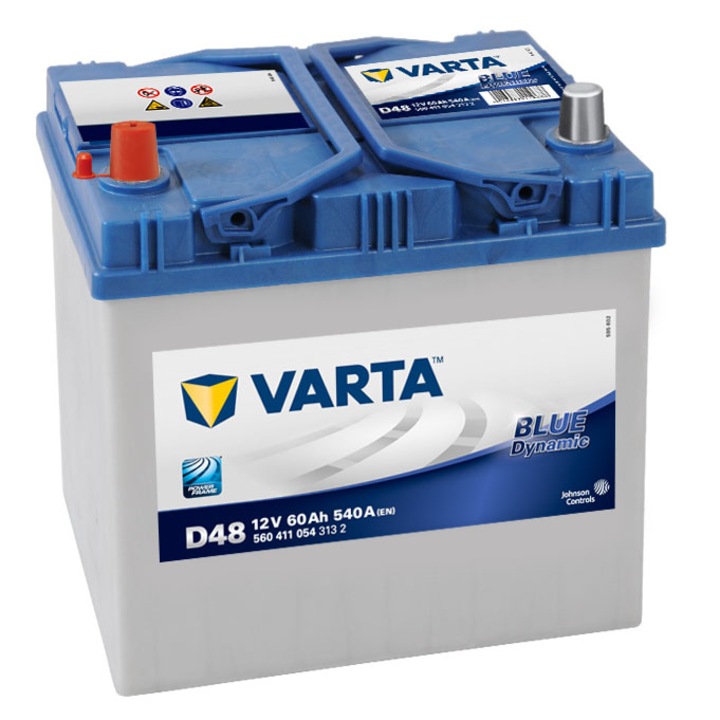 Baterie auto Varta Blue 60AH 560411054 D48 BI ASIA