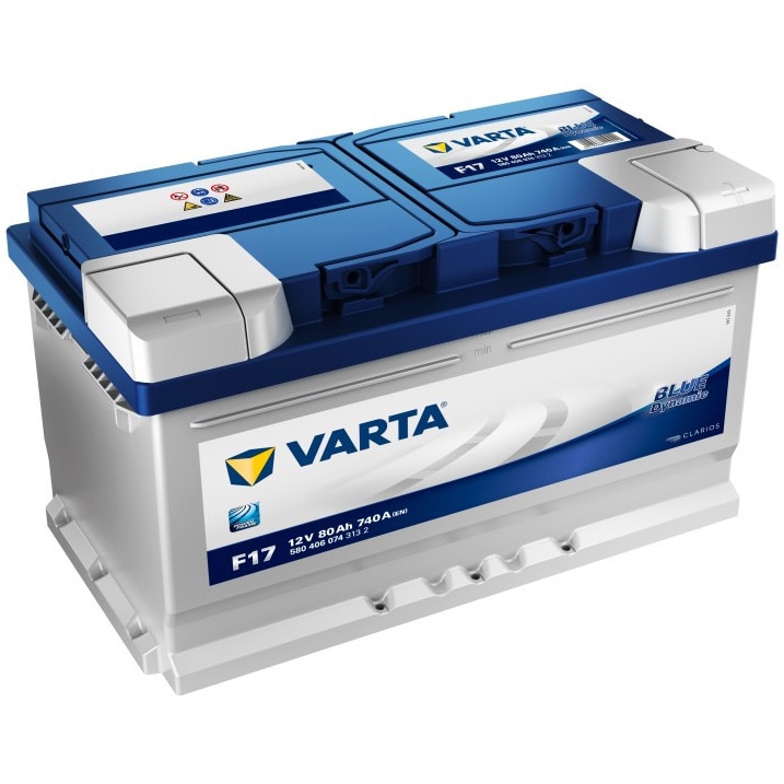 The appliance Yellowish Specimen Baterie auto Varta Blue 80AH 580406074 F17 - eMAG.ro