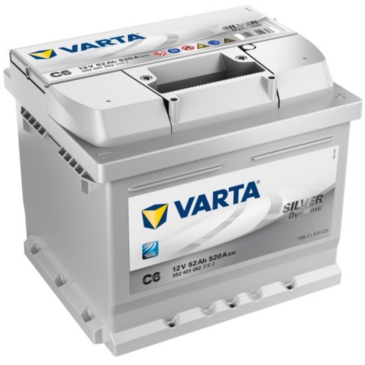 Baterie auto Varta Silver 52AH 552401052 C6