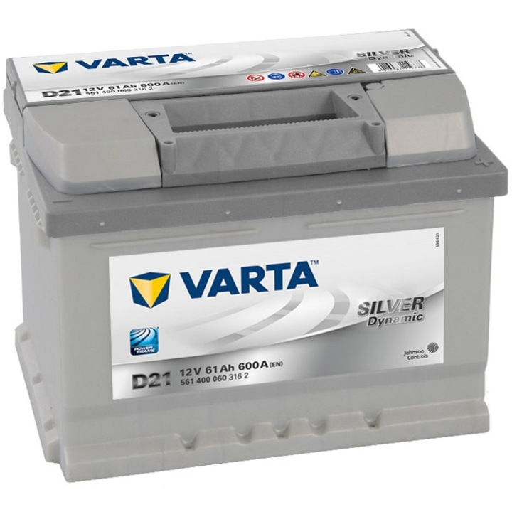 Baterie auto Varta Silver 61AH 561400060 D21
