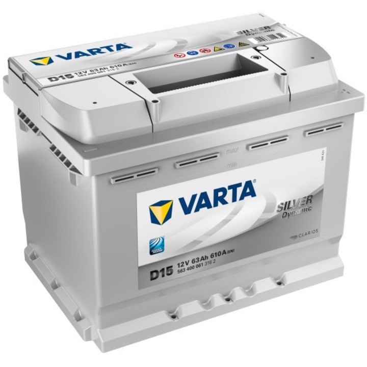 Baterie auto Varta Silver 63AH 563400061 D15