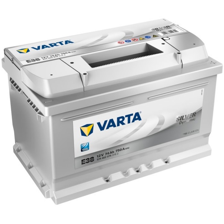 Baterie auto Varta Silver 74AH 574402075 E38