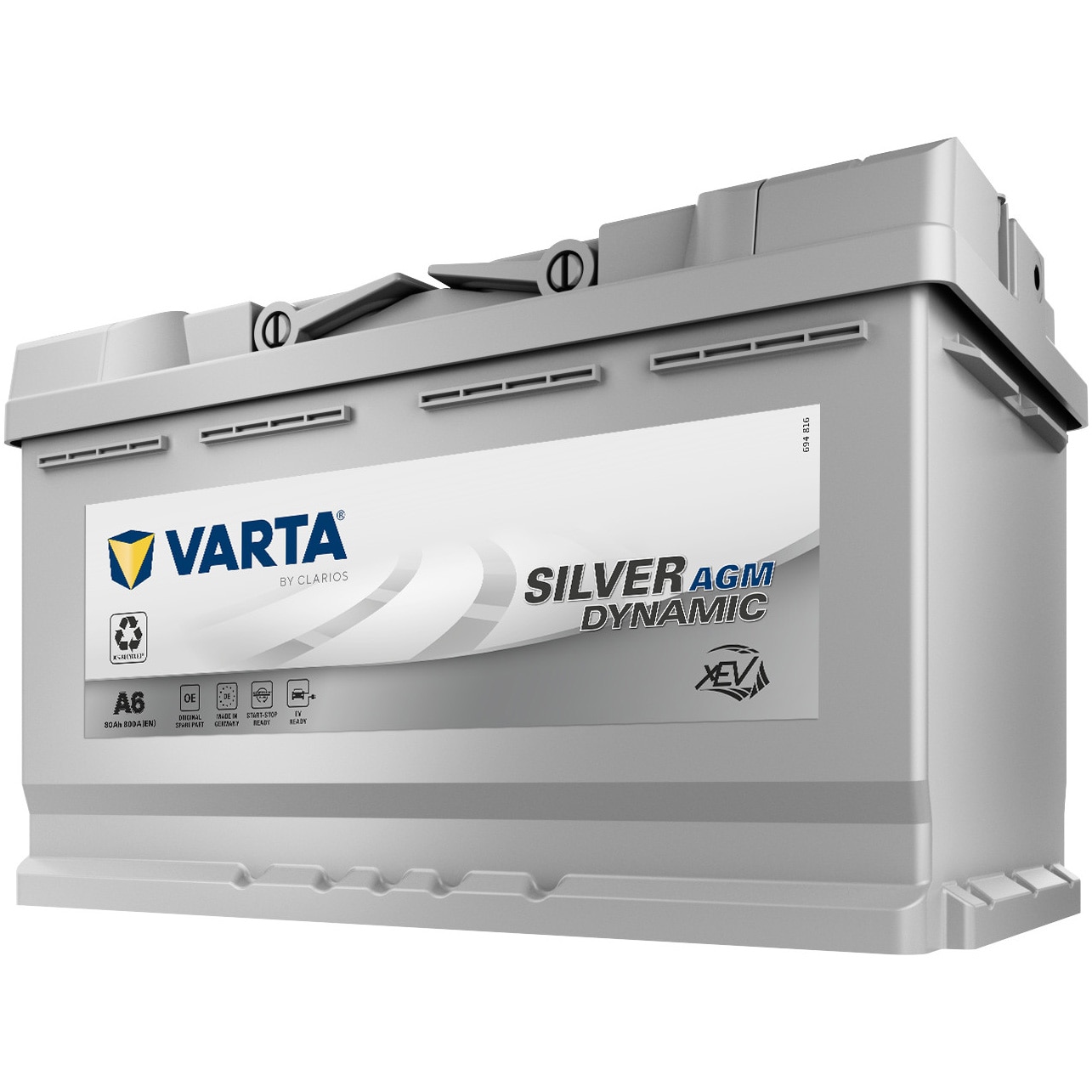 Baterie auto Varta Silver AGMxEV A6 80Ah 800A 580901080 - eMAG.ro