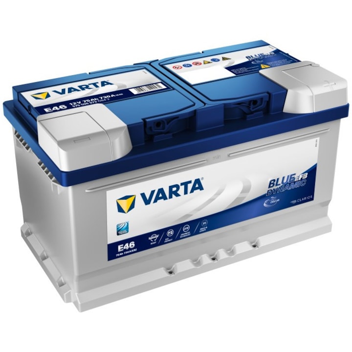 Baterie auto Varta EFB 75AH START-STOP 575500073 E46