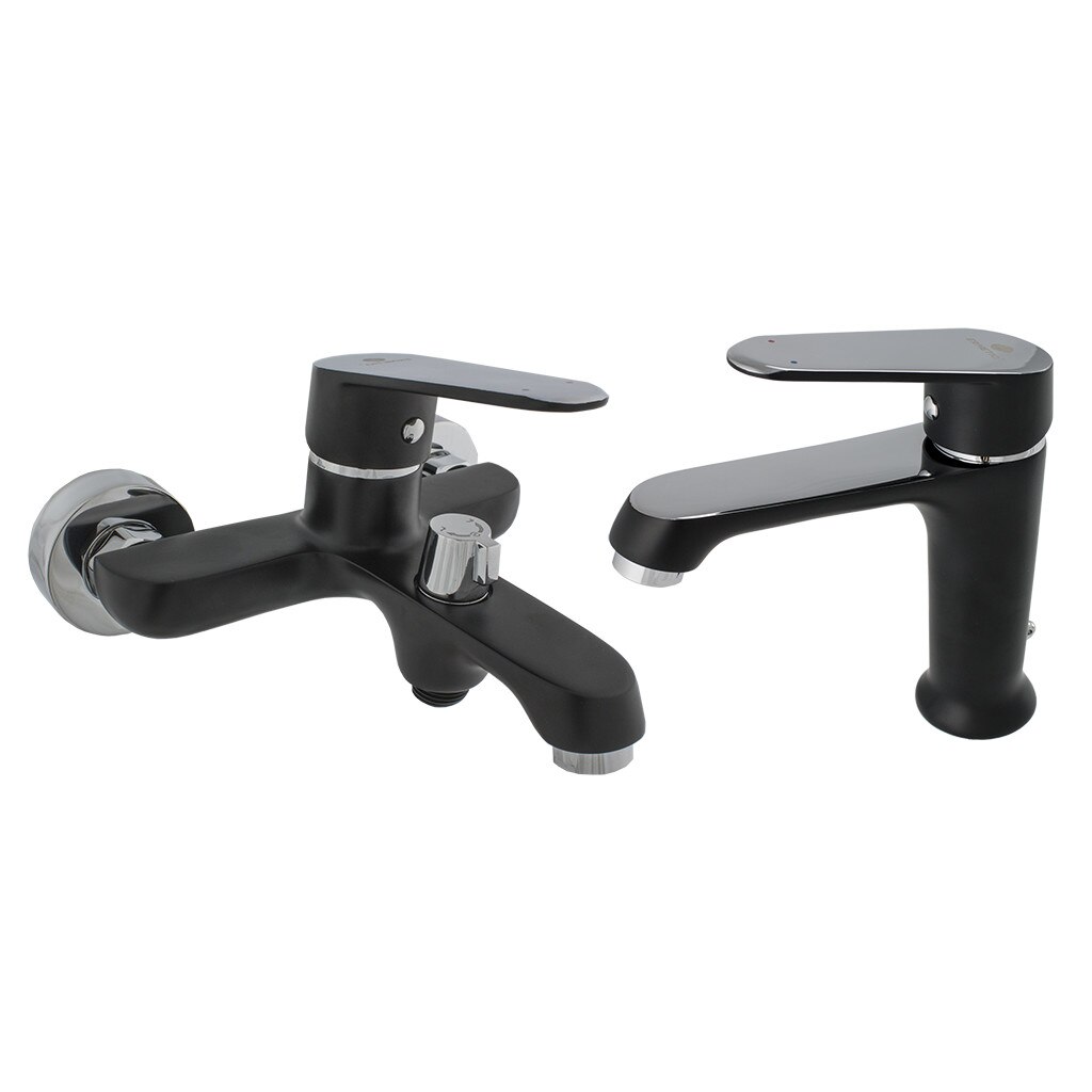 Gresit - Set 2 baterii Ermetiq NEGRU, lavoar, cada 2/41N