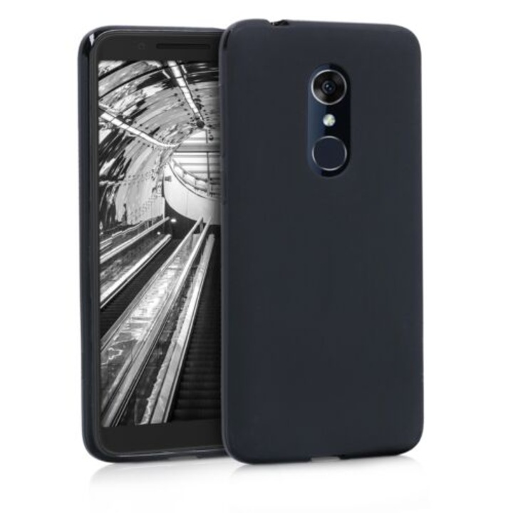 Калъф за Alcatel 3 / 3L, Силиконов, Черен, 44556.47