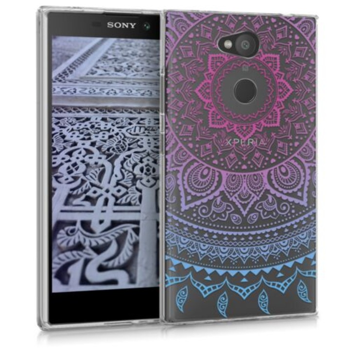 Калъф за Sony Xperia L2, силиконов, многоцветен, 44285.03
