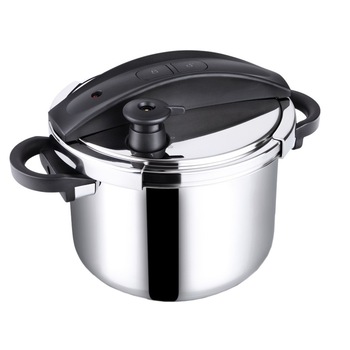 Oala sub presiune Lamart, Inox, 6 L Oala sub presiune Lamart, Inox, 6 L