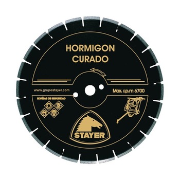 Disc Stayer diamantat Hormigon Curado de 350 mm Disc Stayer diamantat Hormigon Curado de 350 mm