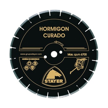 Disc Stayer diamantat Hormigon Curado de 450 mm Disc Stayer diamantat Hormigon Curado de 450 mm