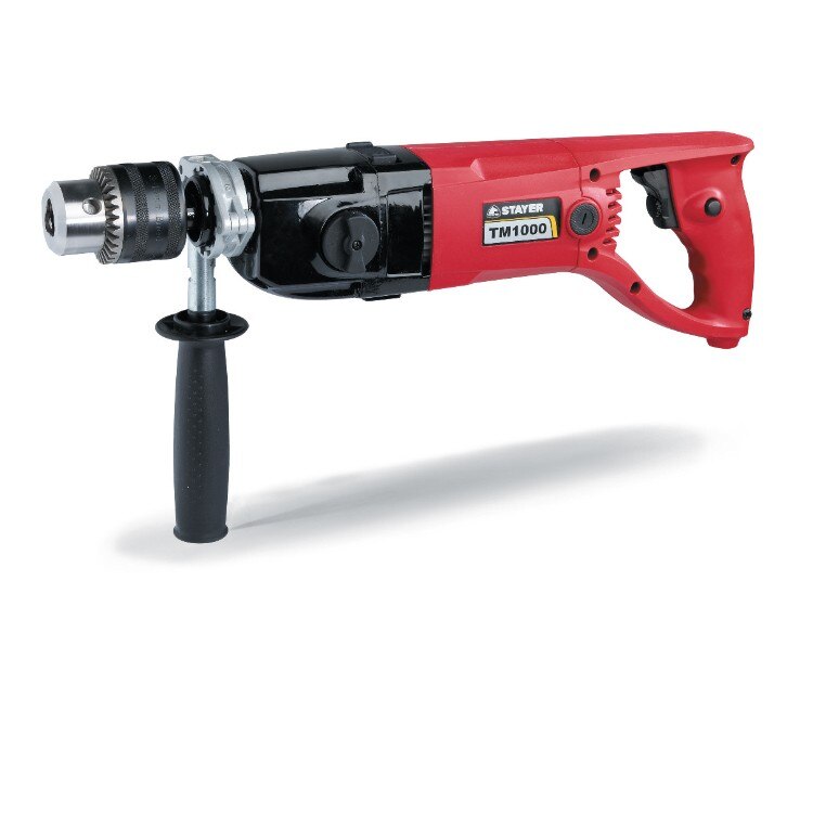 Masina de gaurit TM 1000 cu percutie de 1000 W marca Stayer