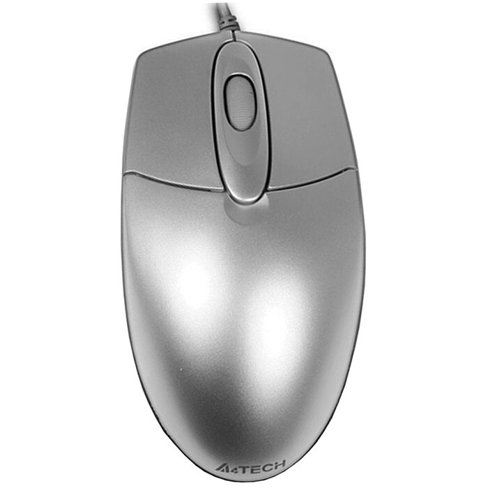Mouse optic A4Tech OP-720, USB, Argintiu